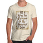 All I Want For Christmas Is My Hogwarts Letter Men's T-Shirt