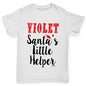 Personalised Santa's Little Helper Girl's T-Shirt 