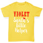 Personalised Santa's Little Helper Girl's T-Shirt 