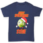 Personalised Merry Sproutmas Hat Boy's T-Shirt