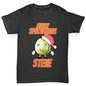 Personalised Merry Sproutmas Hat Girl's T-Shirt 
