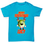 Personalised Merry Sproutmas Antlers Boy's T-Shirt