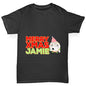 Personalised Cartoon Christmas Mince Pie Girl's T-Shirt 
