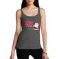 Personalised Happy Christmas Santa Claus Women's Tank Top