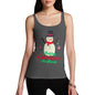 Personalised Merry Christmas Snowman Baubles Women's Tank Top