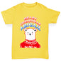 Personalised Polar Bear Christmas Jumper Boy's T-Shirt