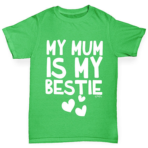 My Mum Is My Bestie Boy's T-Shirt