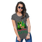 Personalised Christmas Trees Reindeer Women's T-Shirt 