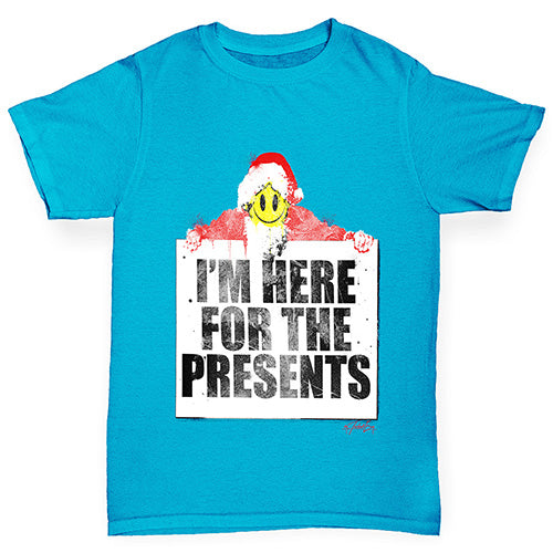 I'm Here For The Presents Girl's T-Shirt 