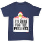 I'm Here For The Presents Girl's T-Shirt 