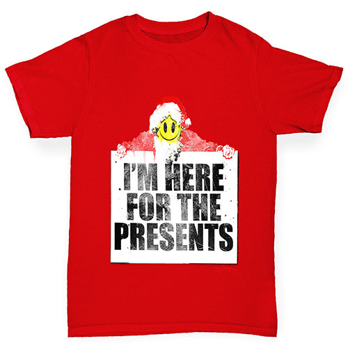 I'm Here For The Presents Girl's T-Shirt 