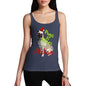 Personalised Christmas Pugs And Kisses Women's Tank Top