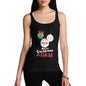 Personalised Christmas Santa Baubles Women's Tank Top