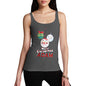 Personalised Christmas Santa Baubles Women's Tank Top