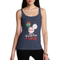 Personalised Christmas Santa Baubles Women's Tank Top