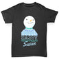 Personalised Christmas Snowman Jumper Boy's T-Shirt