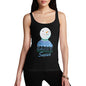 Personalised Christmas Snowman Jumper Women's Tank Top
