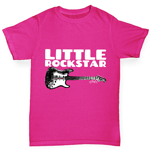 Little Rockstar Girl's T-Shirt 