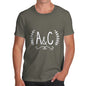 Personalised Wedding Initials Men's T-Shirt