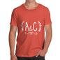 Personalised Wedding Initials Men's T-Shirt
