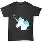 Unicorn Horn Hearts Boy's T-Shirt