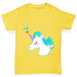 Unicorn Horn Hearts Boy's T-Shirt
