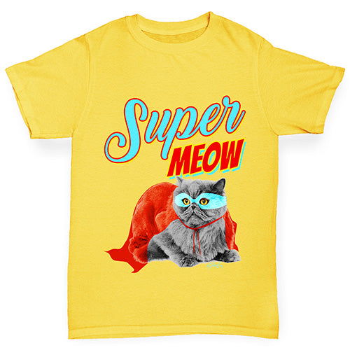 Super Meow Boy's T-Shirt