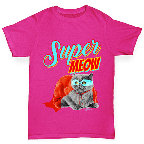 Super Meow Girl's T-Shirt 