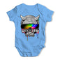 Neon Shades Skull Baby Unisex Baby Grow Bodysuit