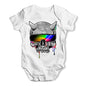 Neon Shades Skull Baby Unisex Baby Grow Bodysuit