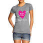 Personalised Couples Name Cupid's Heart Women's T-Shirt 