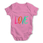 L-O-V-E Baby Unisex Baby Grow Bodysuit