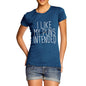 I Like My Puns Intended Women's T-Shirt 