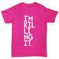 I'm Killing It Girl's T-Shirt 
