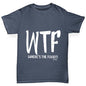 WTF Where's The Food Boy's T-Shirt