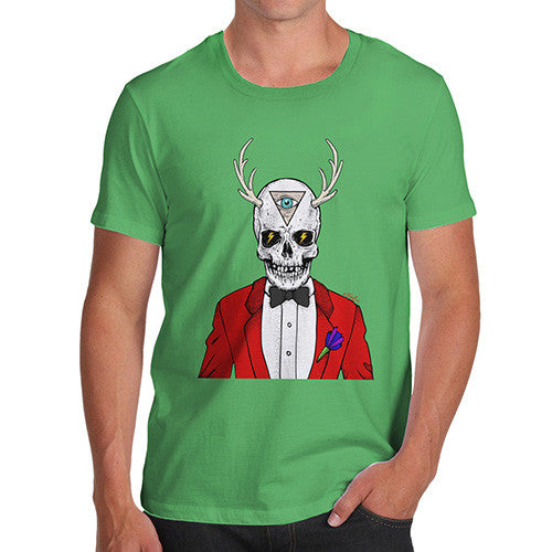 Illuminati Skull Man Men's T-Shirt