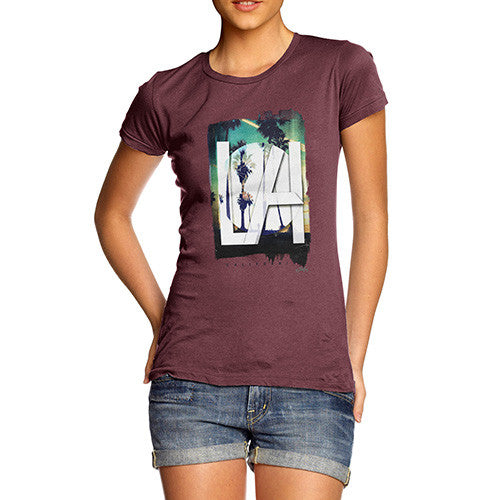 LA California Palm Trees Women's T-Shirt 