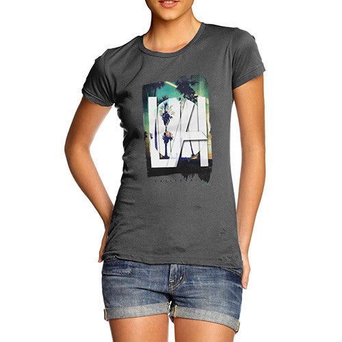 LA California Palm Trees Women's T-Shirt 