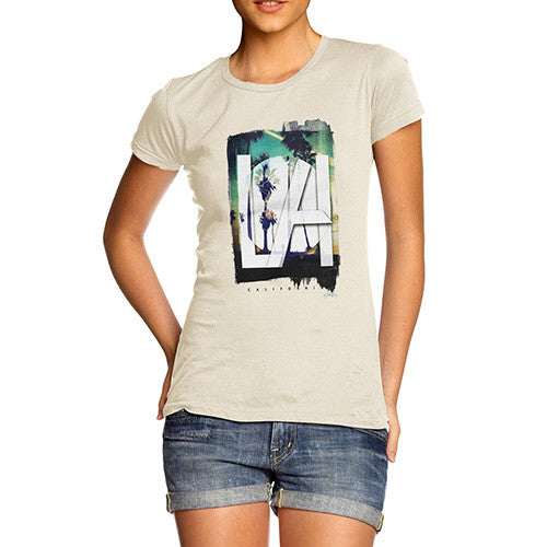 LA California Palm Trees Women's T-Shirt 