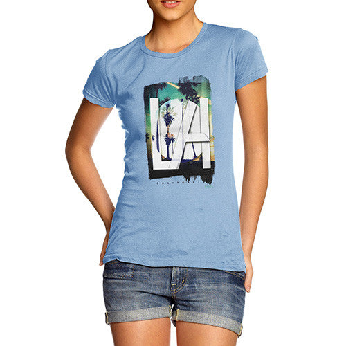 LA California Palm Trees Women's T-Shirt 