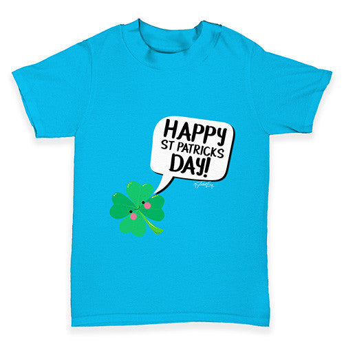 Cute Clover St Patrick's Day Baby Toddler T-Shirt