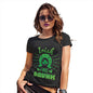 Irish I was Drunk Shamrock Horseshoe Women's T-Shirt 