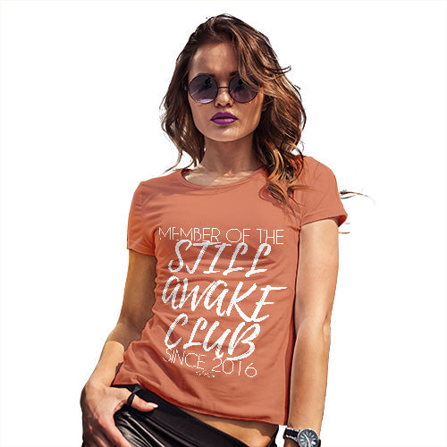 Personalised Still Awake Club Women's T-Shirt 