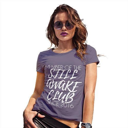 Personalised Still Awake Club Women's T-Shirt 