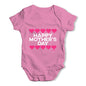 Mother's Day Pixel Hearts Baby Unisex Baby Grow Bodysuit