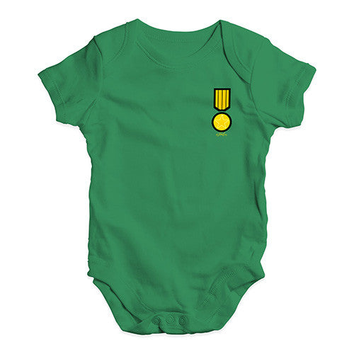 Military Medal Baby Unisex Babygrow Bodysuit Onesies