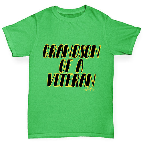 Grandson Of A Veteran Boy's T-Shirt