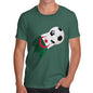 Algeria Football Flag Paint Splat Men's T-Shirt