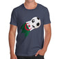Algeria Football Flag Paint Splat Men's T-Shirt