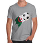 Algeria Football Flag Paint Splat Men's T-Shirt